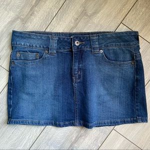 😀Guess Jean Mini Skirt*